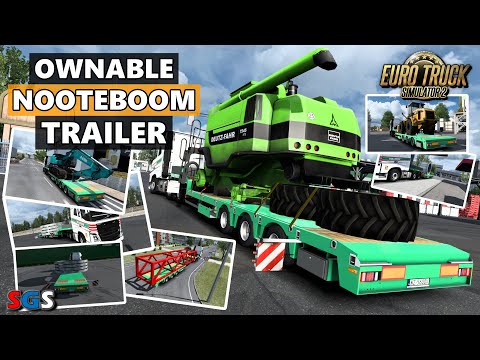 |ETS2 1.46| Ownable Nooteboom OSDS-48-03V Trailer - UPDATE for 1.46 [@NoHeavyNoFun]