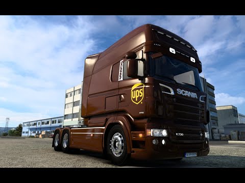 RODONITCHO MODS ETS2 1.45.0.48S 092/07/0122/2022 SKIN SCANIA R RJL UPS BY RODONITCHO MODS 1.0 1.45