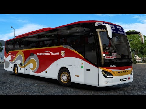 ETS 2 [1.47] Bus Mod SETRA S516HD GoldTrans Tours to DInagat Islands Euro Truck Simulator 2 Bus Mods