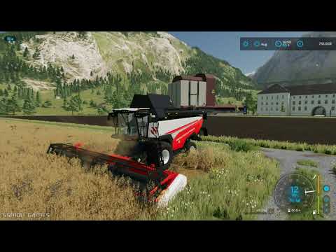 Farming simulator 22 mods ROSTSELMASH RSM 161 and DS 900