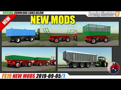 FS19 | New Mods (2019-09-05/2) - review