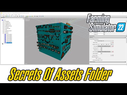 What You Can Find In FS22 Assets Folder Guide || For Modders || Farming Simulator 22