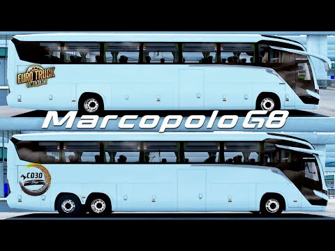 Lançamento Marcopolo Paradiso G8 1200 - 4/6x2 Multichassi | CD3DSHOP