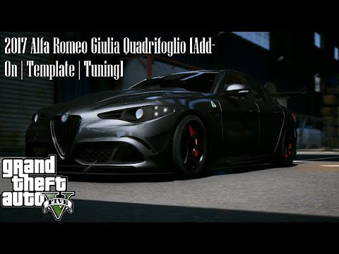 2017 Alfa Romeo Giulia Quadrifoglio [Add-On | Template | Tuning]