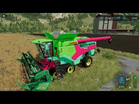 Farming simulator 22 mods Claas Lexion 8900 Special
