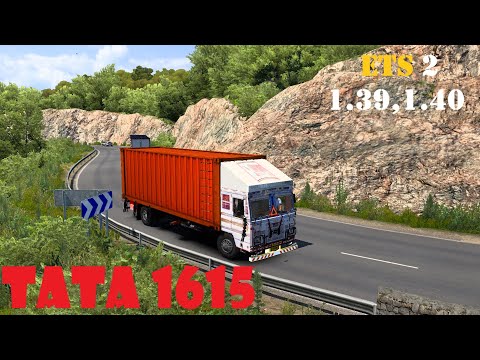 ETS2 1.40 TATA 1615 Container V2.3 Truck MOD(2021) For EURO TRUCK SIMULATOR 2 1.40.x INDIAN TRUCK