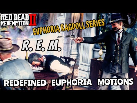 R.E.M. (Redefined Euphoria Motions) Ragdoll Showcase - Red Dead Redemption 2