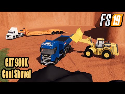 Cat 980K Coal Bucket Farming Simulator 2019 Mining Mods