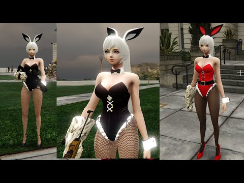 Bunny female GTA V PED / MOD