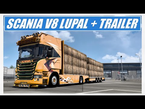 [ ETS 2 1.46 ] SCANIA R730 LUPAL | UNOFFICIAL UPDATE