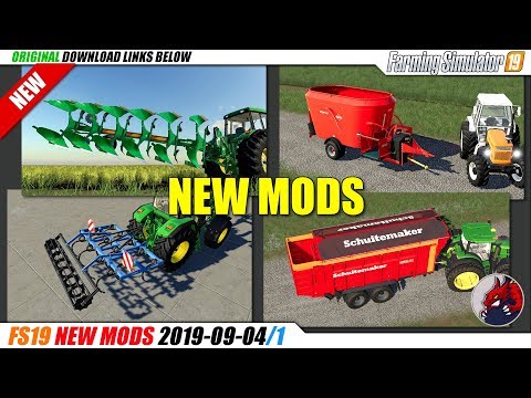 FS19 | New Mods (2019-09-04/1) - review