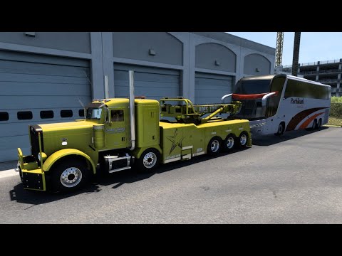 Peterbilt 388 Wrecker Truck - American Truck Simulator - ATS - 1.48 - MOD