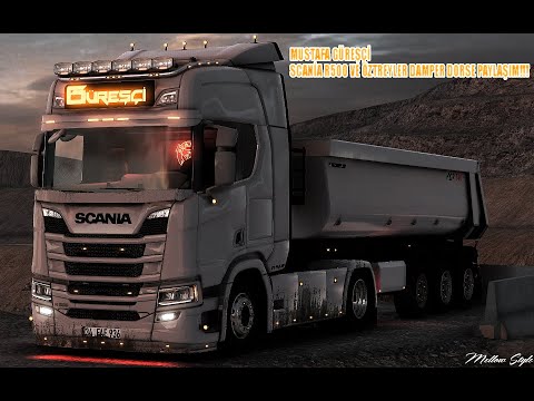 Mustafa Güreşçi Scania R500 Öztreyler Damper Dorse Paylaşım!