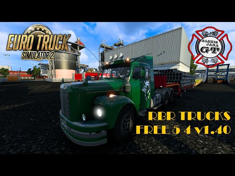 RBR TRUCKS FREE 5 4 v1.40 // Euro Truck Simulator 2 v1.40 // Test 9,4 de 10