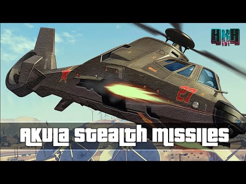 GTAV Akula Stealth Missiles mod