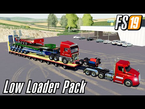 FS19 BEST LOW LOADERS FOR MINING AND CONSTRUCTION MACHINES FARMING SIMULATOR 19 MODS