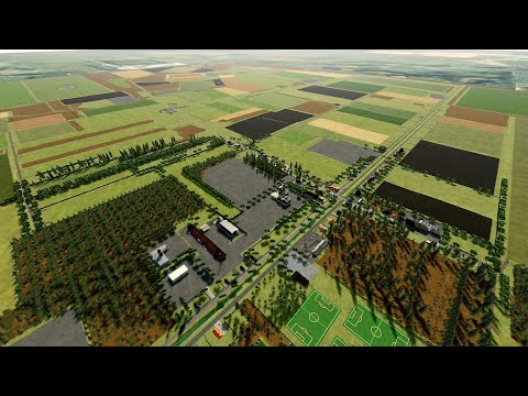 NEW MOD MAP - PAPENBURGER: FARMING SIMULATOR 22 *FLY OVER*