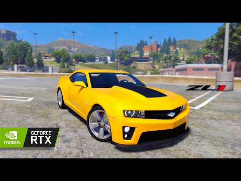 GTA 5 - Chevrolet Camaro ZL1 V8 2012 With Real Sound|Drive|Gameplay|Mod|SHIFT GAMING