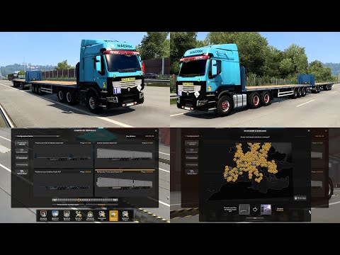 RODONITCHO MODS ETS2 1.48.1.6S 109/08/1263/2023/2261 ALL TRAILERS UNLOCKED ETS2 1.0 1.40 1.48
