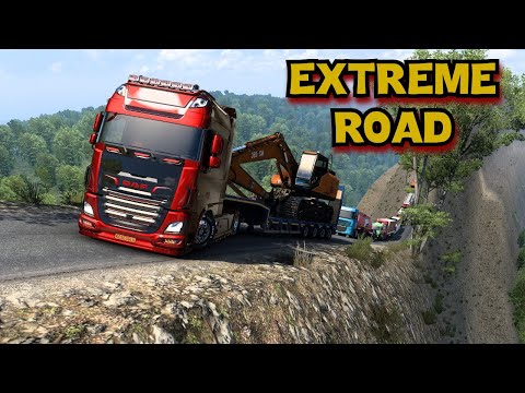 ETS 2 EXTREME ROAD 1.45 / Fighting on the Death Map