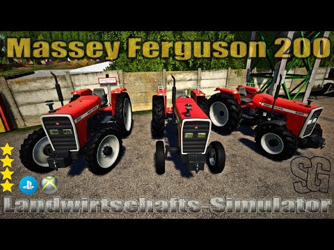 LS19 Modvorstellung - Massey Ferguson 200 - Ls19 oldtimer mods