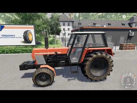 Farming Simulator 2019 mods Zetor Crystal 12011 &amp; BDT-7.62