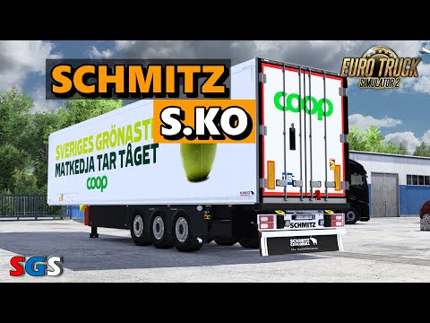 |ETS2 1.44| Schmitz S.KO by JUseeTV &amp; obelihnio v1.8a [Trailer Mod]