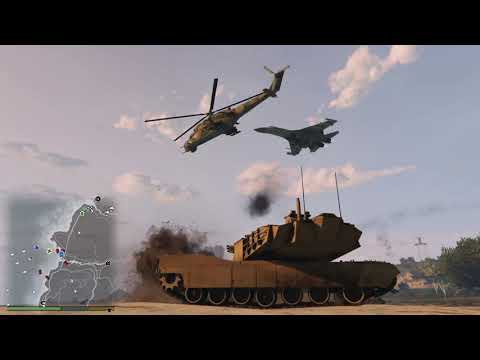 Dogfight: GTA V Warfare Mod — Gameplay (Old)
