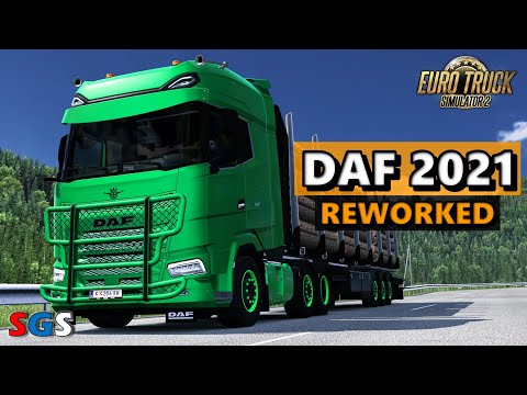 |ETS2 1.45| DAF 2021 Reworked by Jasper [Truck Mod]