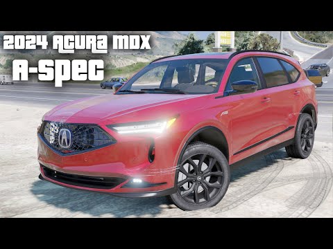 2024 Acura MDX A-Spec - GTA 5 Real Life Car Mod + Download Link!