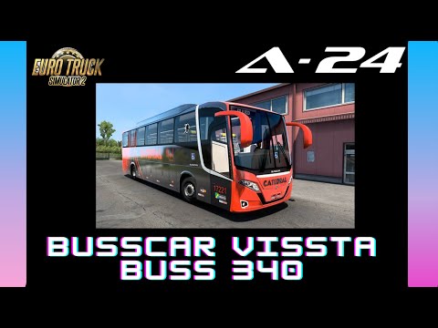 Мод Busscar Vissta Buss 340 для ETS 2 (1.40.x)