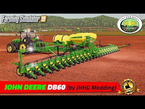 FS19 | John Deere DB60 v1.0 (by JHHG Modding) - review