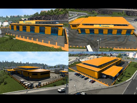 RODONITCHO MODS ETS2 1.46.2.6S 034/12/0909/2022 GARAGE CORREIOS BY RODONITCHO MODS 1.0 1.40 1.46
