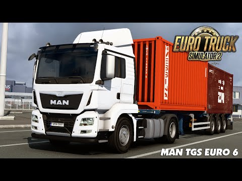 Euro Truck Simulator 2 - MAN TGS Euro 6 V1.2 | ETS2 Mods 1.40