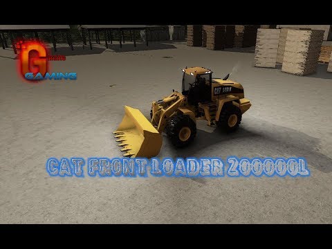 FARMING SIMULATOR 19 MOD CAT FRONT LOADER 200000L