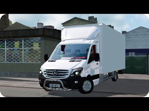 Mercedes Sprinter 2015 Xenon - ETS2[1.35][Euro Truck Simulator 2]