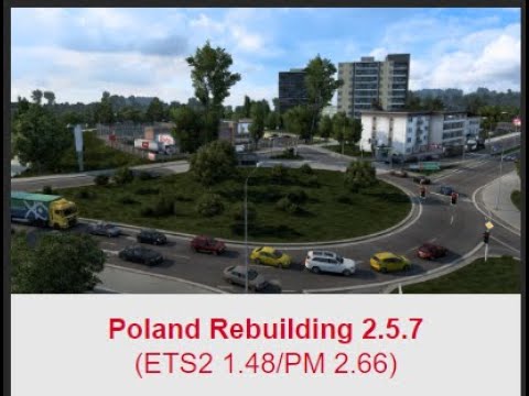 ETS2 v 1.48 BASE + today compatible MODS + Poland Rebuilding v2.5.7