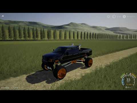 Farming Simulator 2019 mods Lifted f250