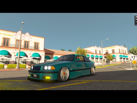 GTA V ♠ BMW E36 STANCE EUROLOOK ♠ [DOWNLOAD ]