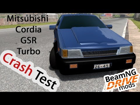 BeamNG – Mitsubishi Cordia GSR Turbo Crash Test