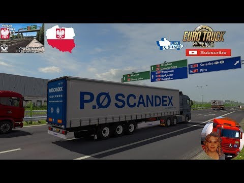 Euro Truck Simulator 2 (1.35) Fikcyjna Polska 1:5 v1.0 [RELEASED] by Matamet + DLC&#039;s &amp; Mods