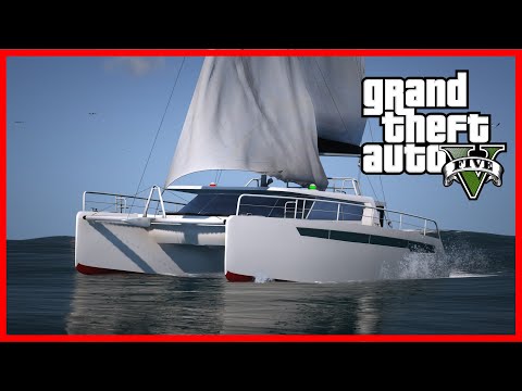 GTA V Catamaran Yacht [MOD]