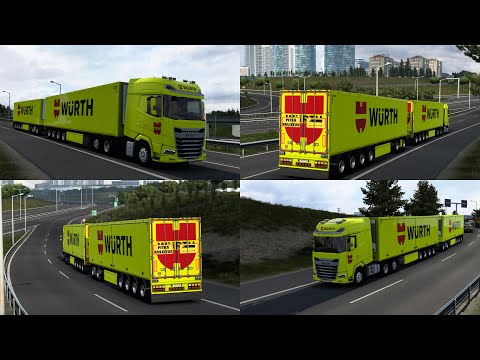 ETS2 1.46.2.13S 51/01/51/2023/1049 SKIN SCS TRAILERS WÜRTH BY RODONITCHO MODS 2.0 1.40 1.46