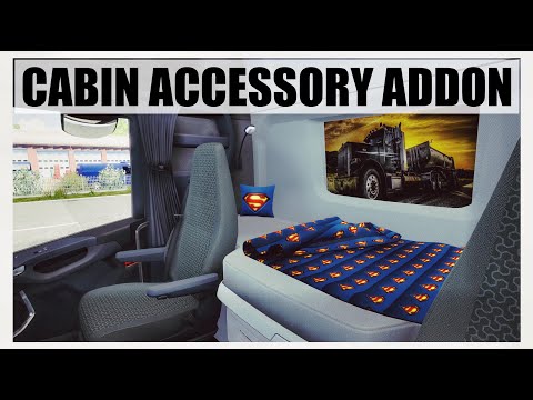 [ ETS 2 1.47 ] 🔹CABIN ACCESSORY ADDONS V1.0🔹