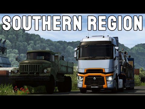 Southern Region Map v10.1 | Euro Truck Simulator 2 Mod [ETS2 1.40]