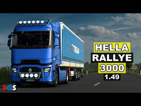 |ETS2 1.49| Hella Rallye 3000 [Update For 1 49]