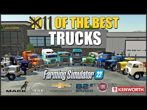 10 of the Best - 🛻TRUCKS 🛻- for Farming Simulator 22