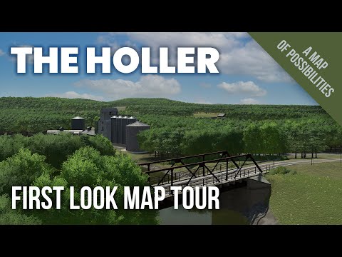 New Map - The Holler - Impressive and Customisable - Farming Simulator 22