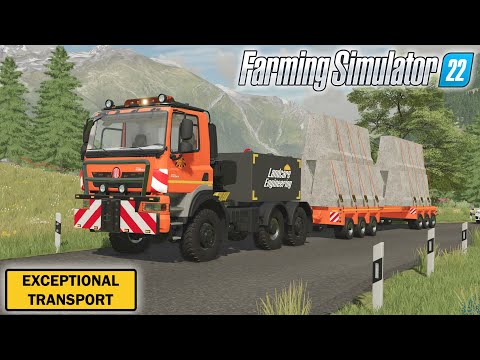 FS22 Haul Big Blocks 🚧 Special Transports 🚧 Farming Simulator 22 Mods