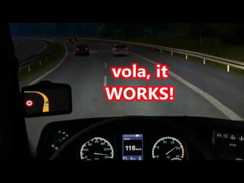EuroTruck Simulator 2:How to make your Truck faster than 90 KM/h !!